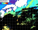 NOAA人工衛星画像:黒潮域, パス=20240503 12:50 UTC