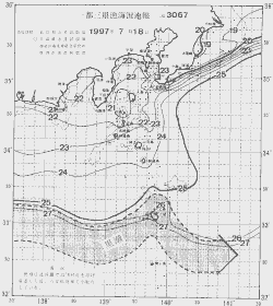 一都三県漁海況速報、関東・東海海況速報(1997/07/18)
