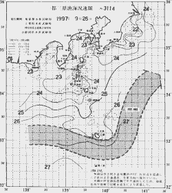 一都三県漁海況速報、関東・東海海況速報(1997/09/26)