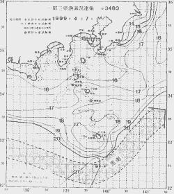 一都三県漁海況速報、関東・東海海況速報(1999/04/07)