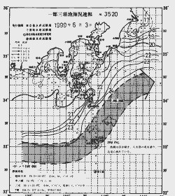 一都三県漁海況速報、関東・東海海況速報(1999/06/03)