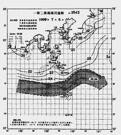 一都三県漁海況速報、関東・東海海況速報(1999/07/05)