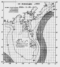 一都三県漁海況速報、関東・東海海況速報(2000/08/28)
