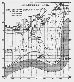 一都三県漁海況速報、関東・東海海況速報(2000/11/10)