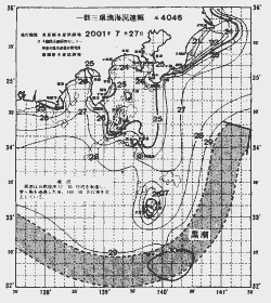 一都三県漁海況速報、関東・東海海況速報(2001/07/27)