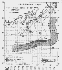 一都三県漁海況速報、関東・東海海況速報(2002/05/15)