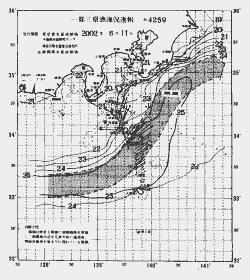 一都三県漁海況速報、関東・東海海況速報(2002/06/11)