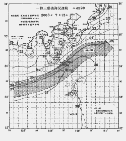一都三県漁海況速報、関東・東海海況速報(2003/07/15)