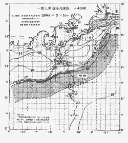一都三県漁海況速報、関東・東海海況速報(2004/02/10)