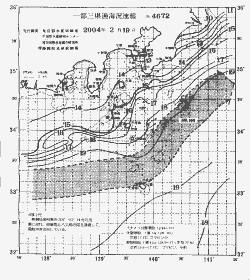 一都三県漁海況速報、関東・東海海況速報(2004/02/19)