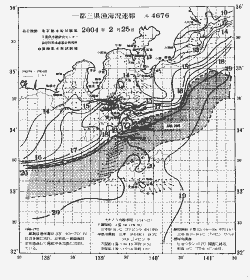 一都三県漁海況速報、関東・東海海況速報(2004/02/25)