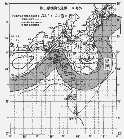 一都三県漁海況速報、関東・東海海況速報(2004/04/18)