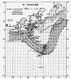 一都三県漁海況速報、関東・東海海況速報(2004/07/10)