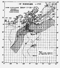 一都三県漁海況速報、関東・東海海況速報(2004/08/20)