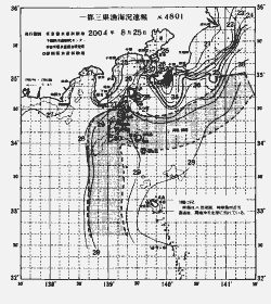 一都三県漁海況速報、関東・東海海況速報(2004/08/25)