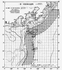 一都三県漁海況速報、関東・東海海況速報(2005/01/04)