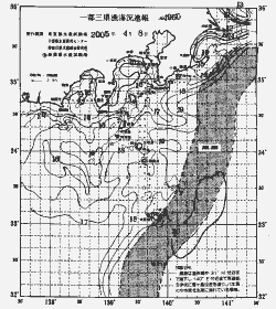 一都三県漁海況速報、関東・東海海況速報(2005/04/08)