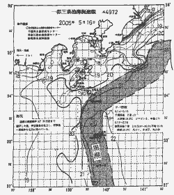 一都三県漁海況速報、関東・東海海況速報(2005/05/16)