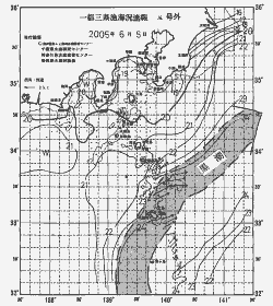 一都三県漁海況速報、関東・東海海況速報(2005/06/05)