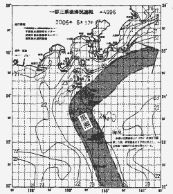 一都三県漁海況速報、関東・東海海況速報(2005/06/17)