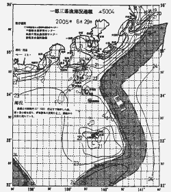 一都三県漁海況速報、関東・東海海況速報(2005/06/29)