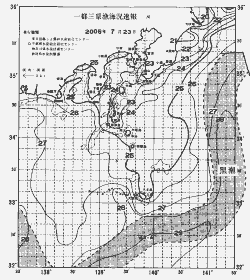 一都三県漁海況速報、関東・東海海況速報(2005/07/23)