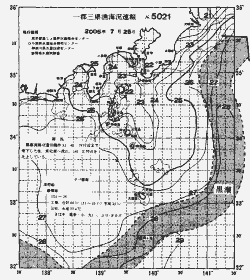 一都三県漁海況速報、関東・東海海況速報(2005/07/25)