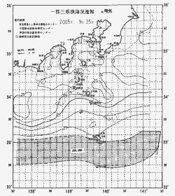一都三県漁海況速報、関東・東海海況速報(2005/09/25)
