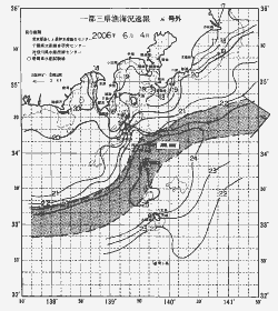 一都三県漁海況速報、関東・東海海況速報(2006/06/04)