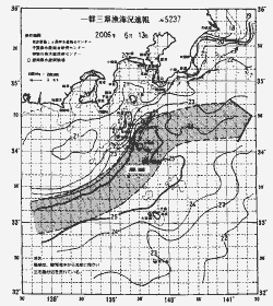 一都三県漁海況速報、関東・東海海況速報(2006/06/13)