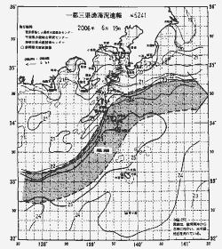 一都三県漁海況速報、関東・東海海況速報(2006/06/19)