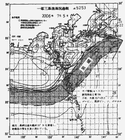 一都三県漁海況速報、関東・東海海況速報(2006/07/05)
