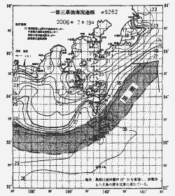 一都三県漁海況速報、関東・東海海況速報(2006/07/19)