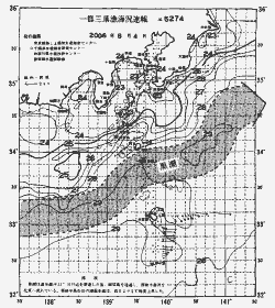 一都三県漁海況速報、関東・東海海況速報(2006/08/04)