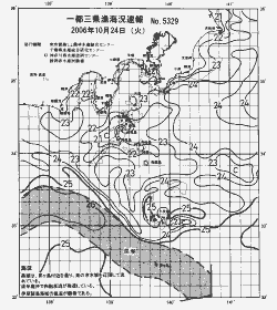 一都三県漁海況速報、関東・東海海況速報(2006/10/24)