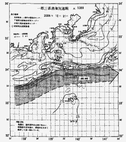 一都三県漁海況速報、関東・東海海況速報(2006/12/21)