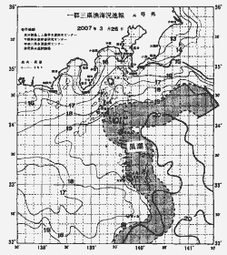一都三県漁海況速報、関東・東海海況速報(2007/03/25)