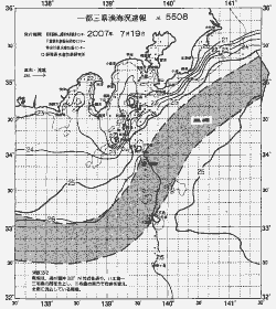 一都三県漁海況速報、関東・東海海況速報(2007/07/19)