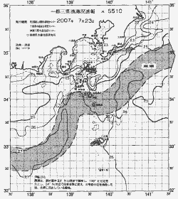 一都三県漁海況速報、関東・東海海況速報(2007/07/23)