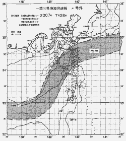 一都三県漁海況速報、関東・東海海況速報(2007/07/28)
