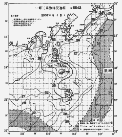 一都三県漁海況速報、関東・東海海況速報(2007/09/05)