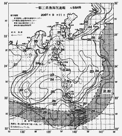 一都三県漁海況速報、関東・東海海況速報(2007/09/11)