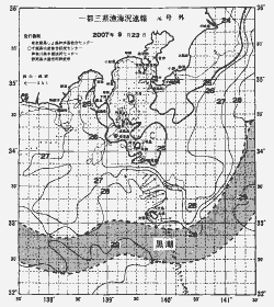 一都三県漁海況速報、関東・東海海況速報(2007/09/23)