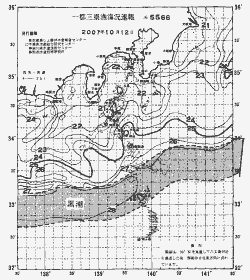 一都三県漁海況速報、関東・東海海況速報(2007/10/12)