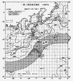 一都三県漁海況速報、関東・東海海況速報(2007/10/24)