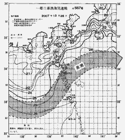 一都三県漁海況速報、関東・東海海況速報(2007/10/26)