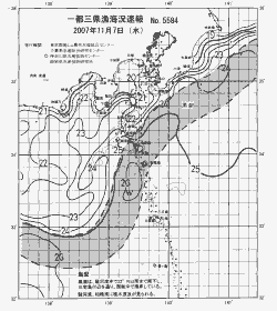 一都三県漁海況速報、関東・東海海況速報(2007/11/07)
