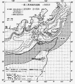 一都三県漁海況速報、関東・東海海況速報(2008/02/22)