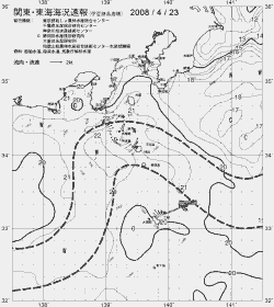 一都三県漁海況速報、関東・東海海況速報(2008/04/23)