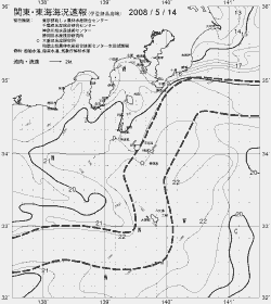 一都三県漁海況速報、関東・東海海況速報(2008/05/14)